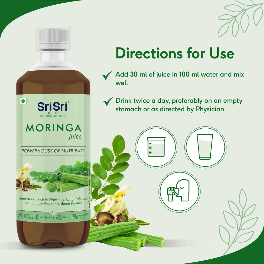 Sri Sri Tattva Ayurvedic Moringa Juice 1 Litre
