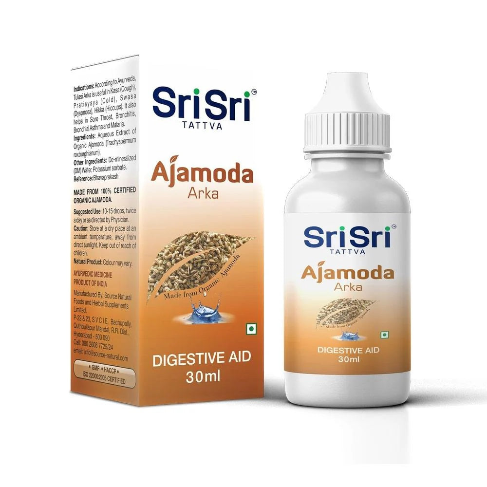 Sri Sri Tattva Ayurvedic Ajamoda Arka 30ml