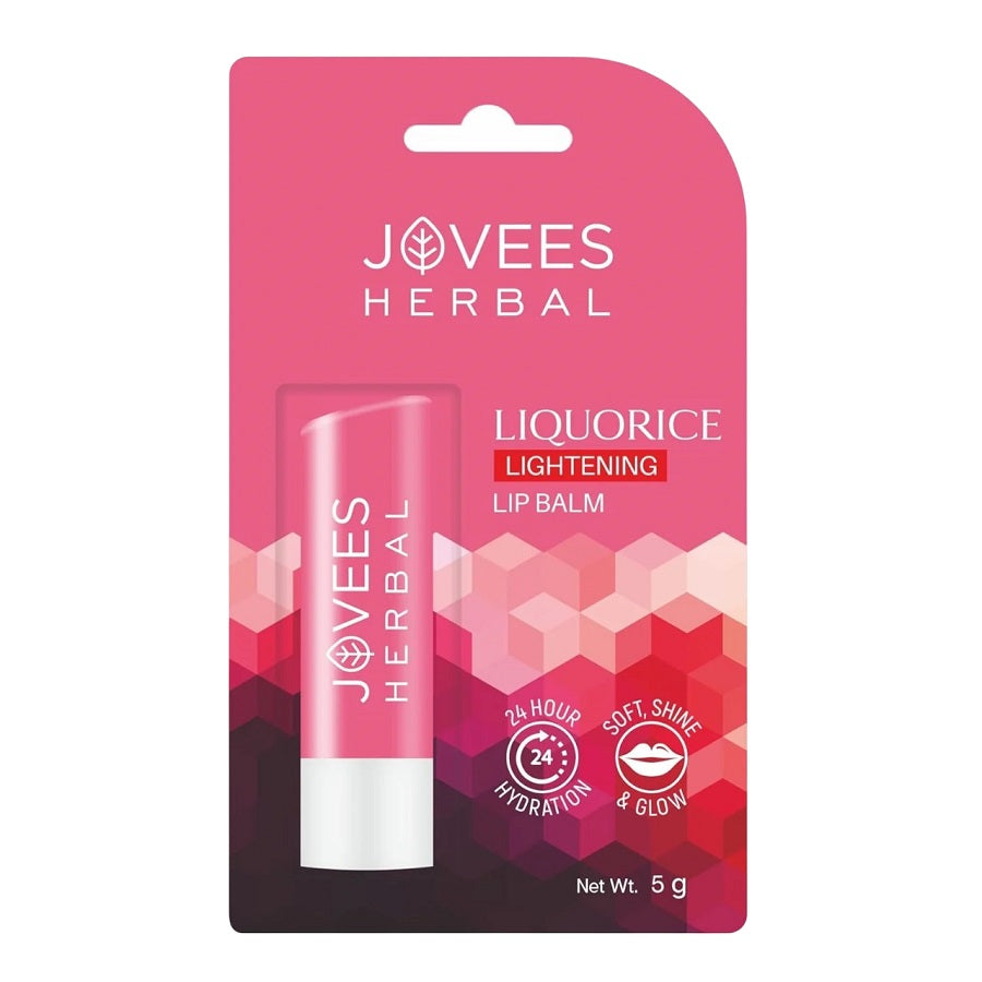 Jovees Herbal Cosmetics Liquorice Lip Lightening Gloss Lip Balm 5g