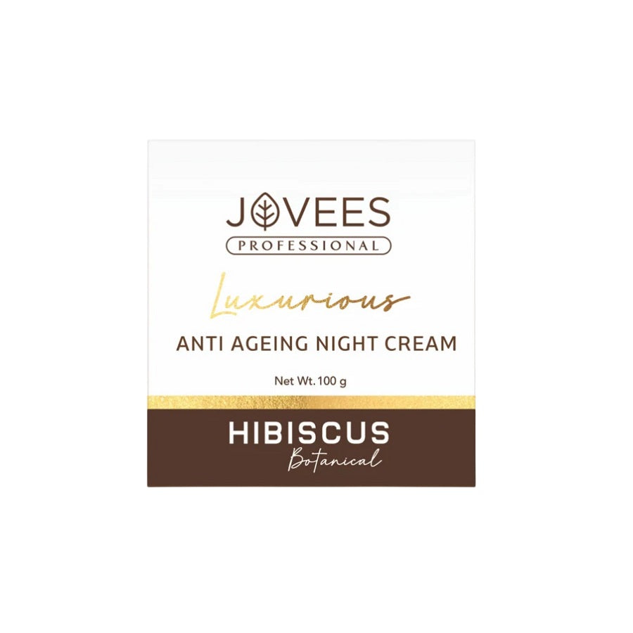Jovees Herbal Cosmetics Professional Green Tea Anti Ageing Night Cream 100g