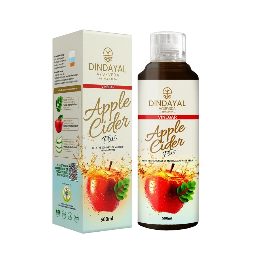 Dindayal Aushadhi Ayurvedic Apple Cider Plus Vinegar 500ml