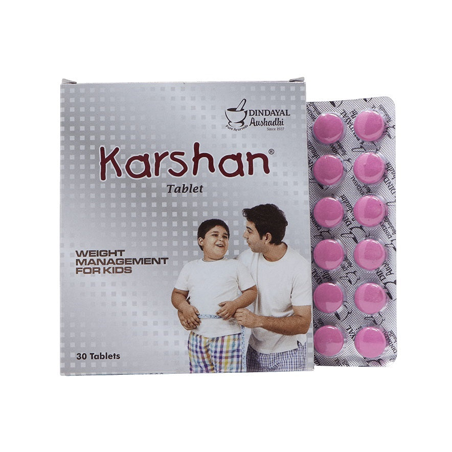 Dindayal Aushadhi Ayurvedic Karshan (For Kids) 30 Tablet