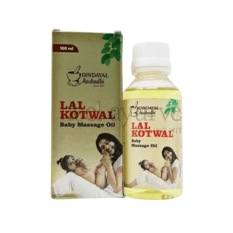 Dindayal Aushadhi Ayurvedic Lal Kotwal (Baby Massage Oil) 100ml