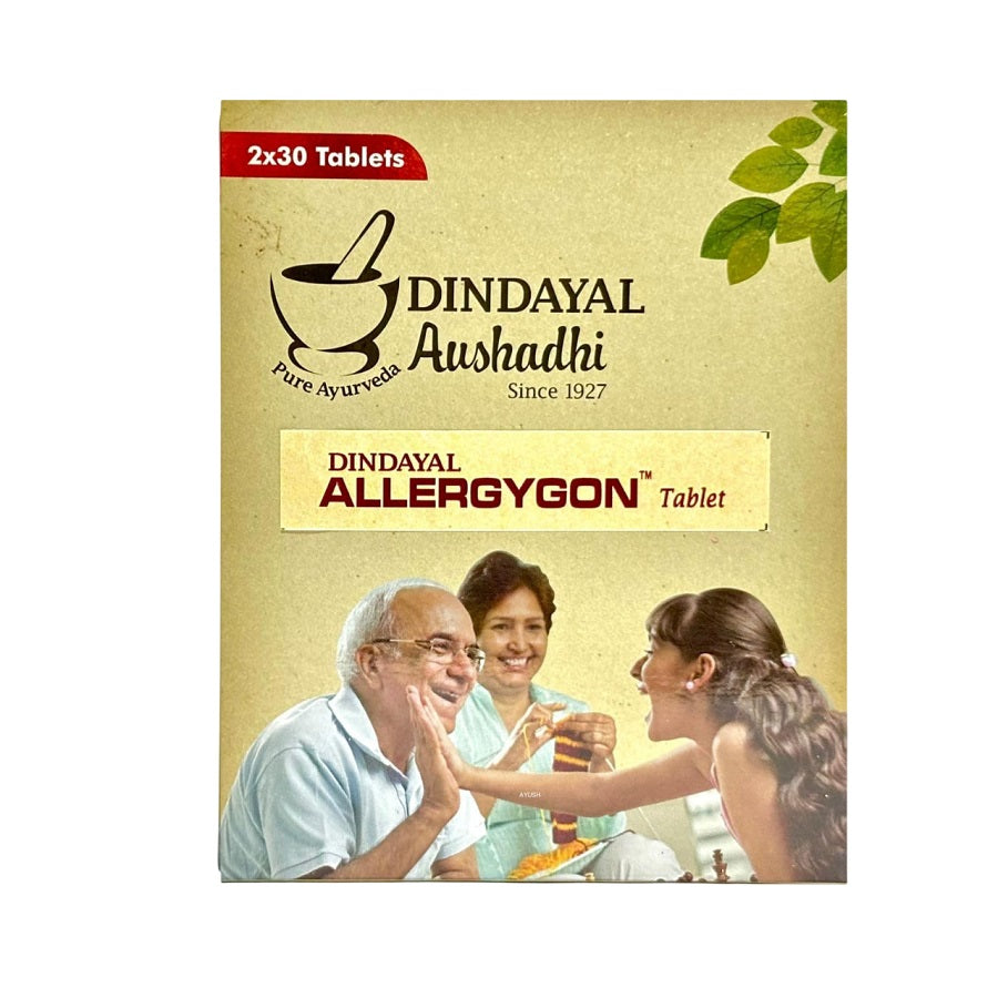 Dindayal Aushadhi Ayurvedic Allergygon 30 Tablet
