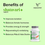 Vedistry Ayurvedic Shatavari+ 60 Tablets