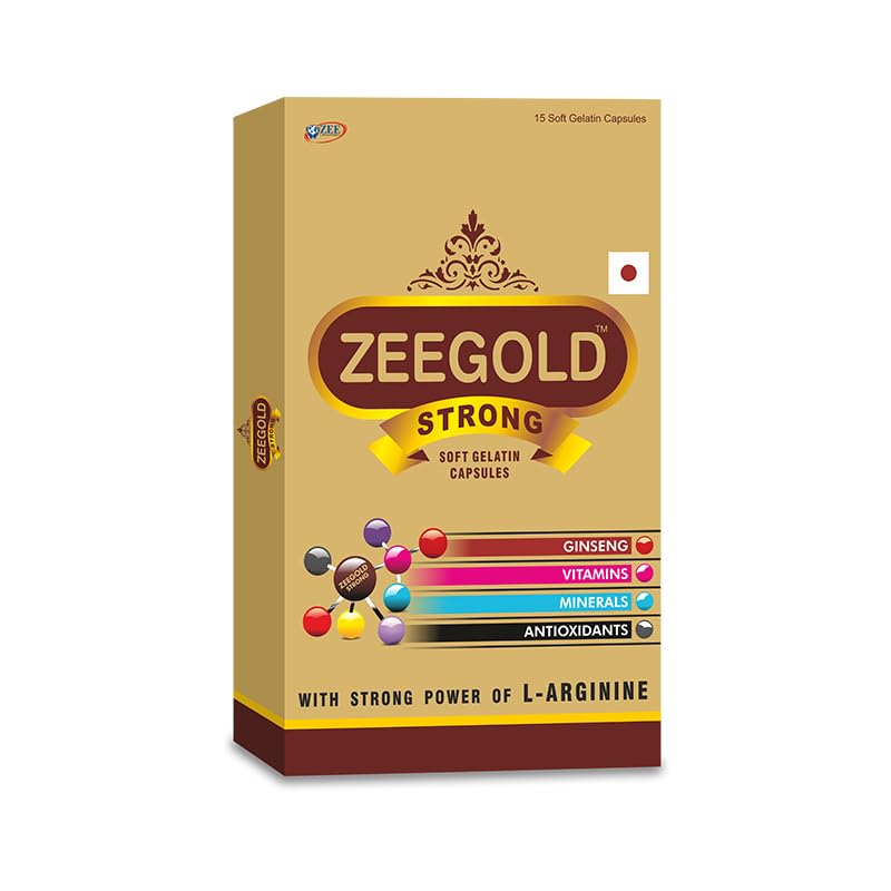 Zeegold Strong Soft Gelatin Capsules 45 Capsules Pack Of 3