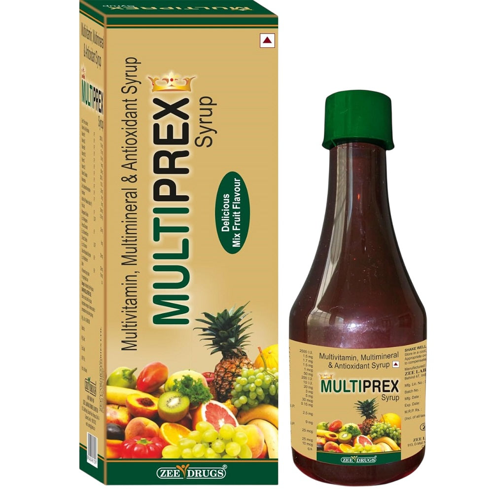 Zee Multiprex Multivitamin Syrup 200ml