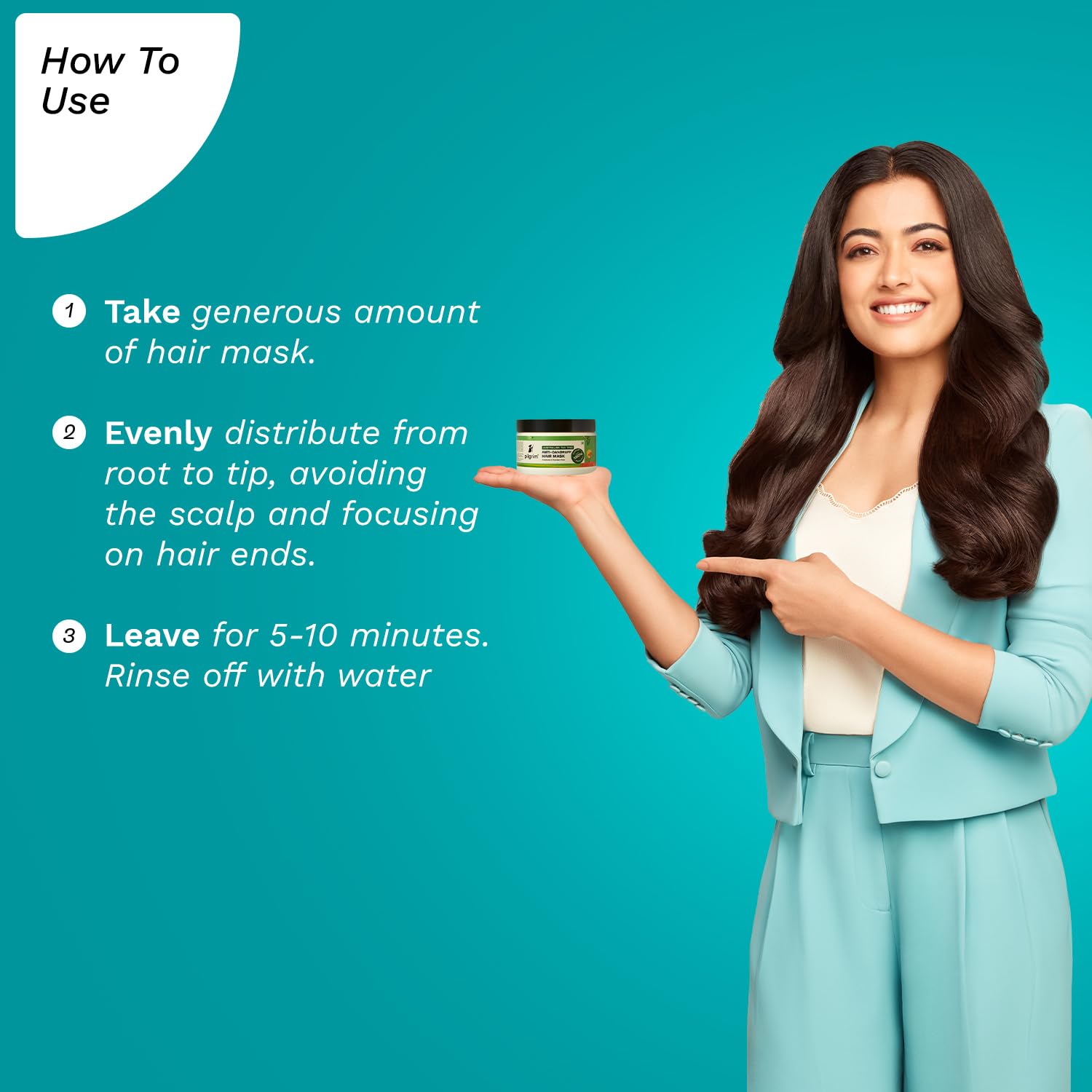 Pilgrim Cosmetics Australian Tea Tree Anti-Dandruff Hair Mask 200gm