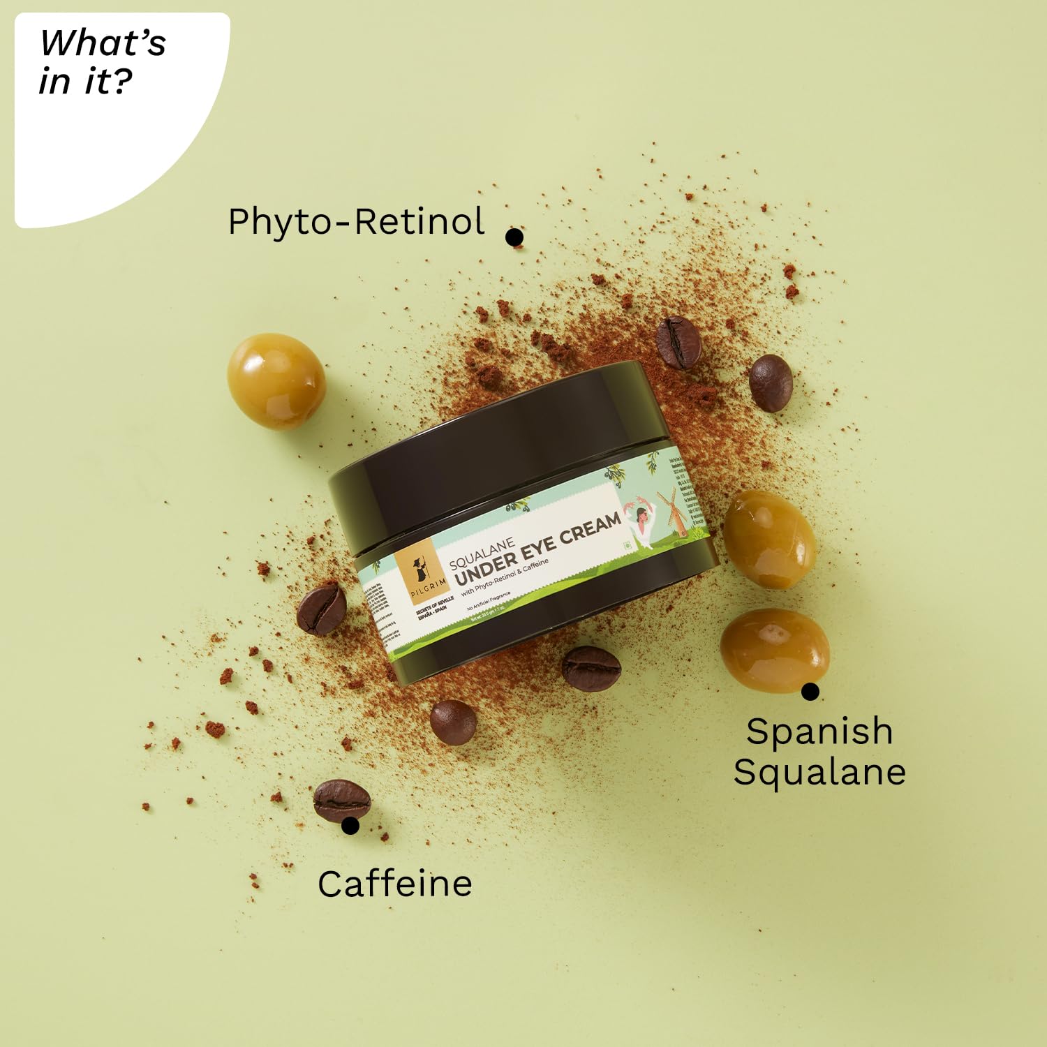 Pilgrim Cosmetics Squalane Under Eye Cream 30gm