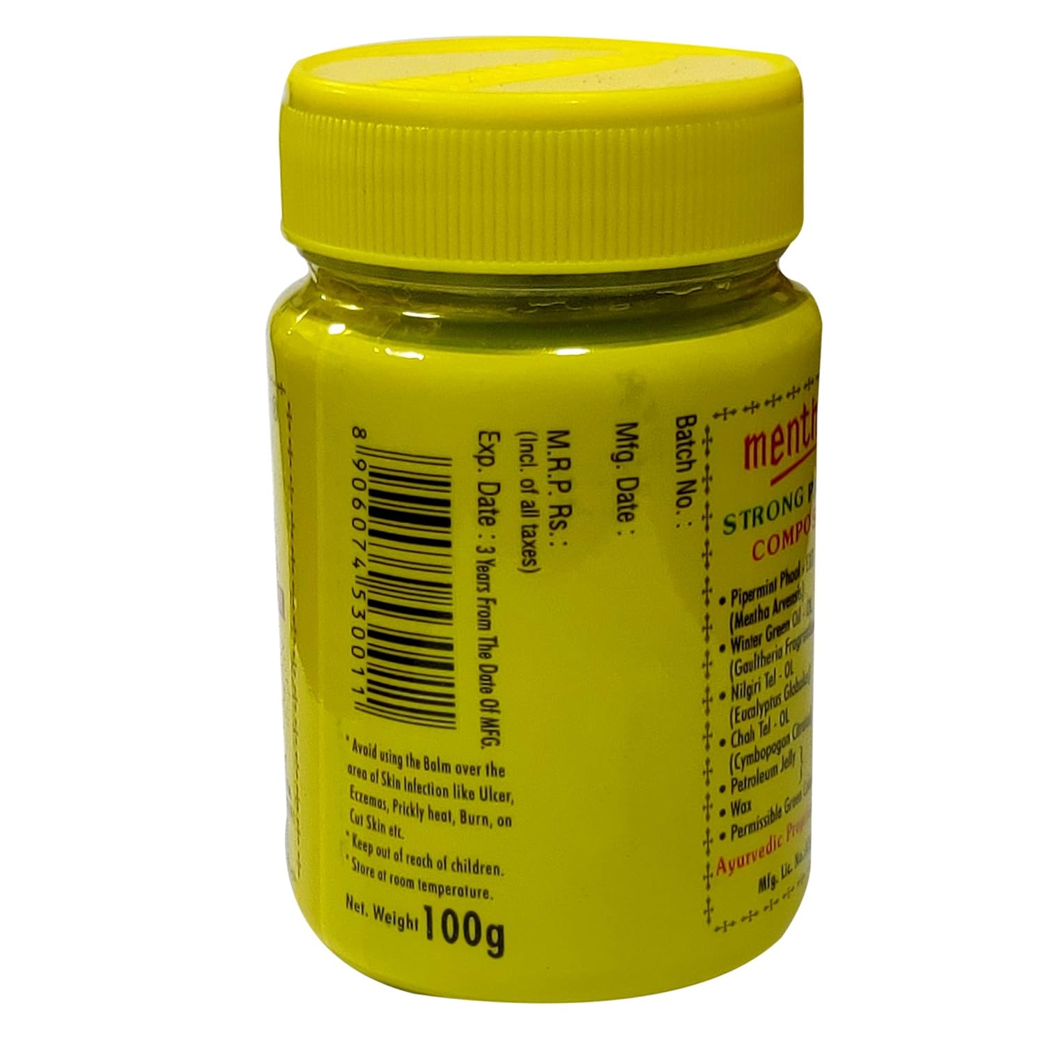 Doshi Laboratories Ayurvedic Menthodex Pain Balm