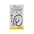 Dr Morepen ST07 Stainless Steel Stethoscope (Black)