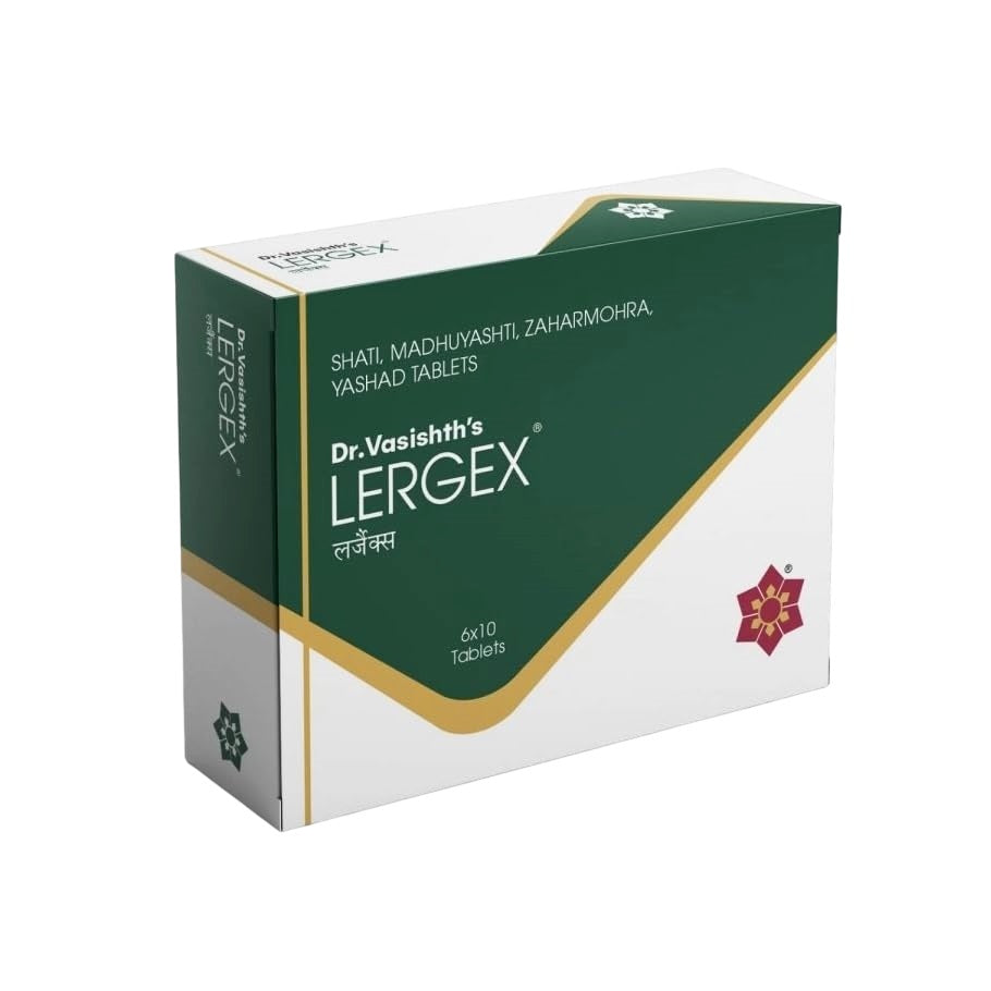 Dr Vasishth's Ayurvedic Lergex 6 X 10 Tablets