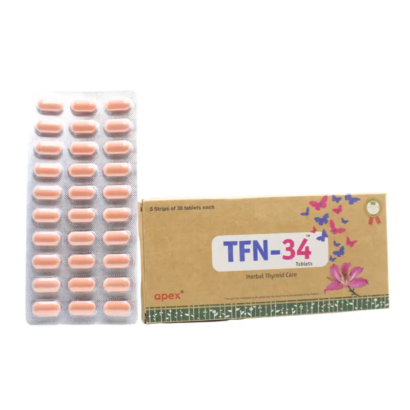 Apex Ayurvedic TFN-34 30 Tablets