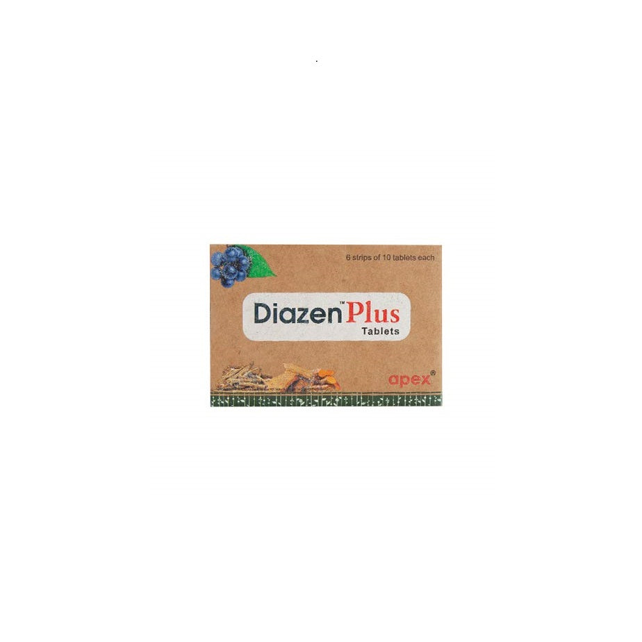 Apex Ayurvedic Diazen plus Tablets