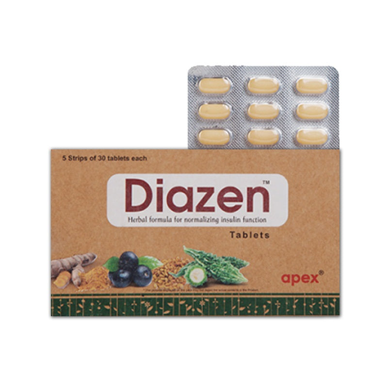 Apex Ayurvedic Diazen plus Tablets